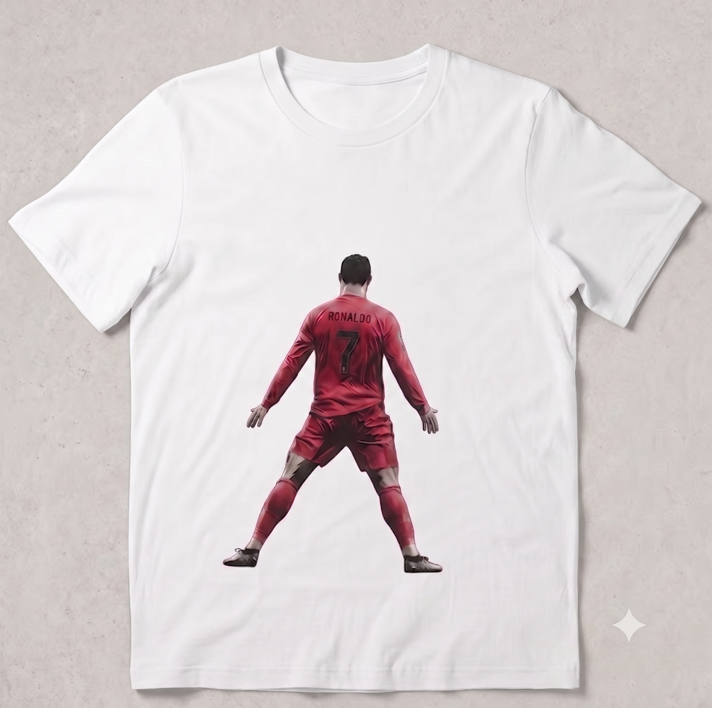 Christiano Ronlado White Tshirt