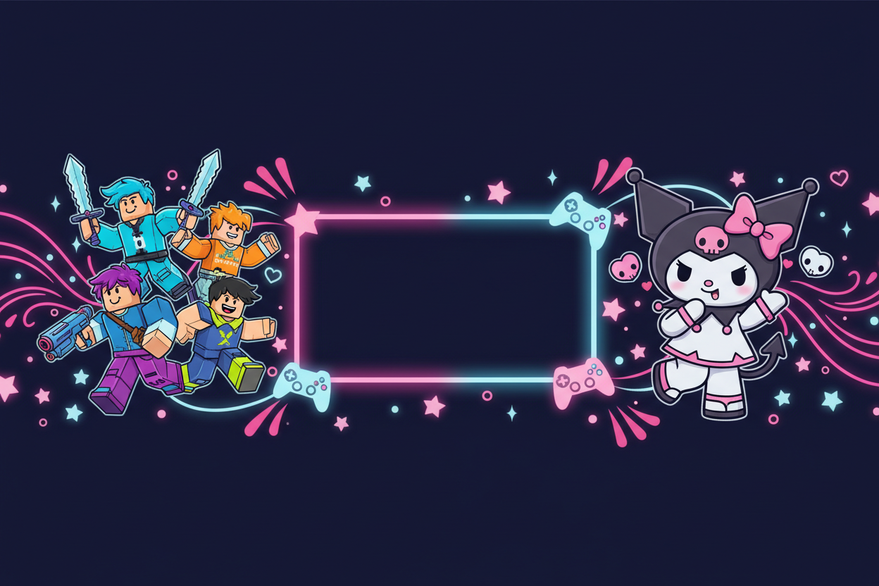 Hero Banner - Roblox & Kuromi