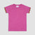 Girls Pink Color with Laced T-Shirt