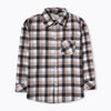 Boys Brown Checked Shirt